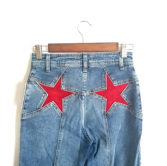 FREE PEOPLE Firecracker Flare Jeans - Picture 6 of 7